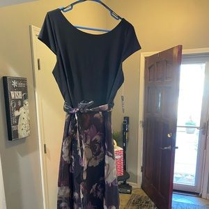 Hi-low cocktail dress